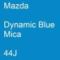 Preview: Mazda, Dynamic Blue Mica, 44J.